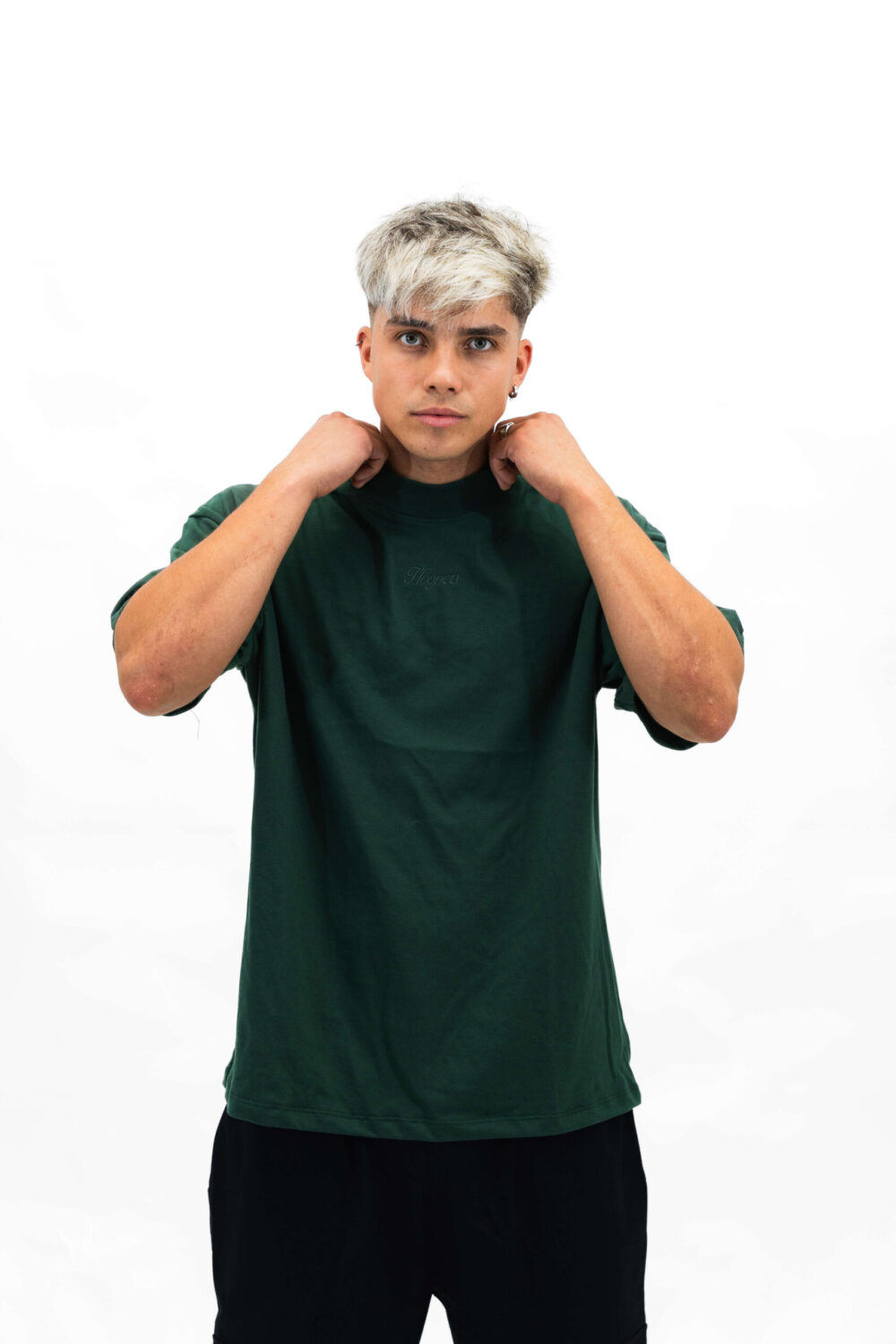 Remera "blanks" verde ingles - Imagen 4