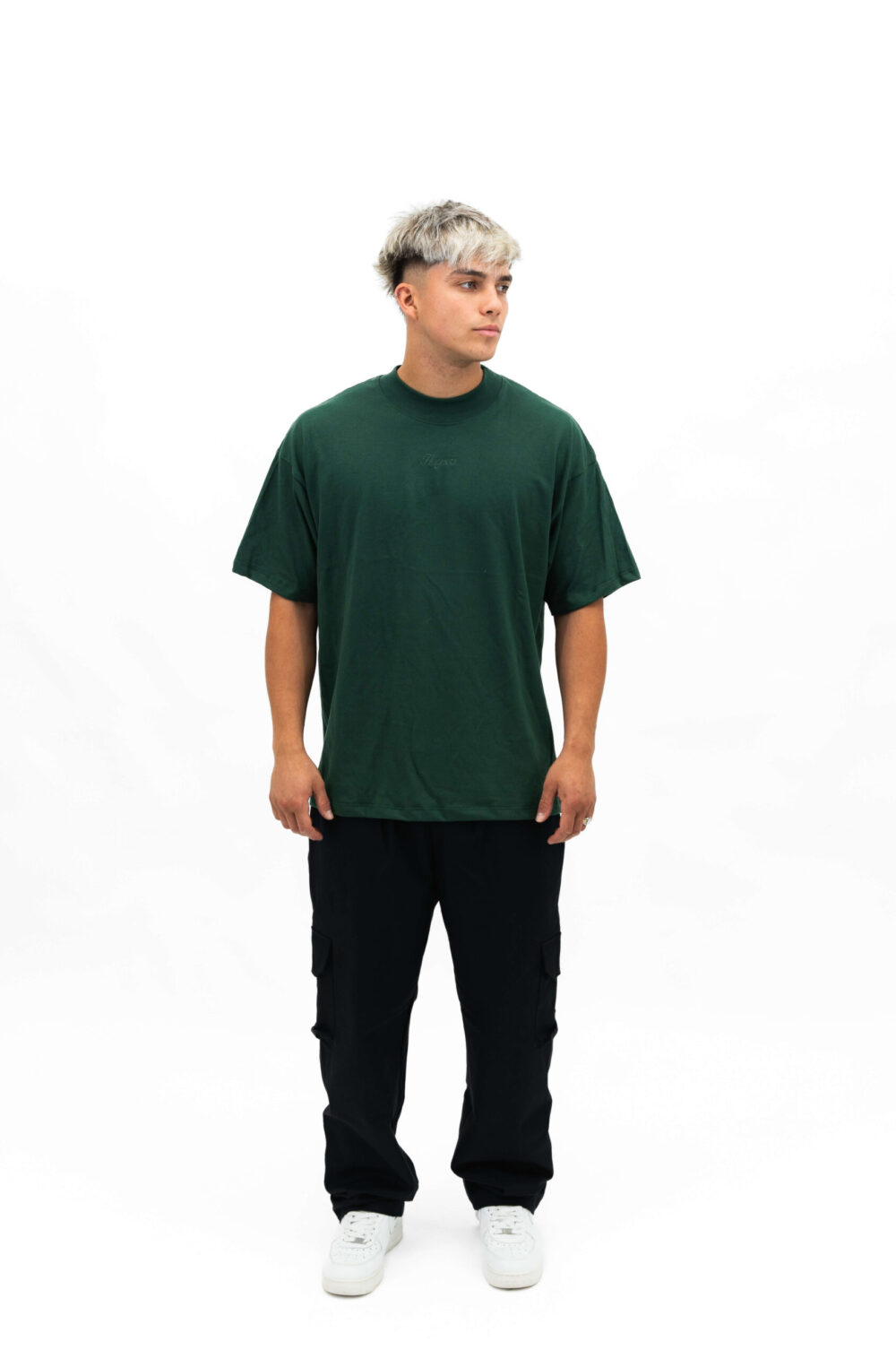 Remera "blanks" verde ingles - Imagen 3