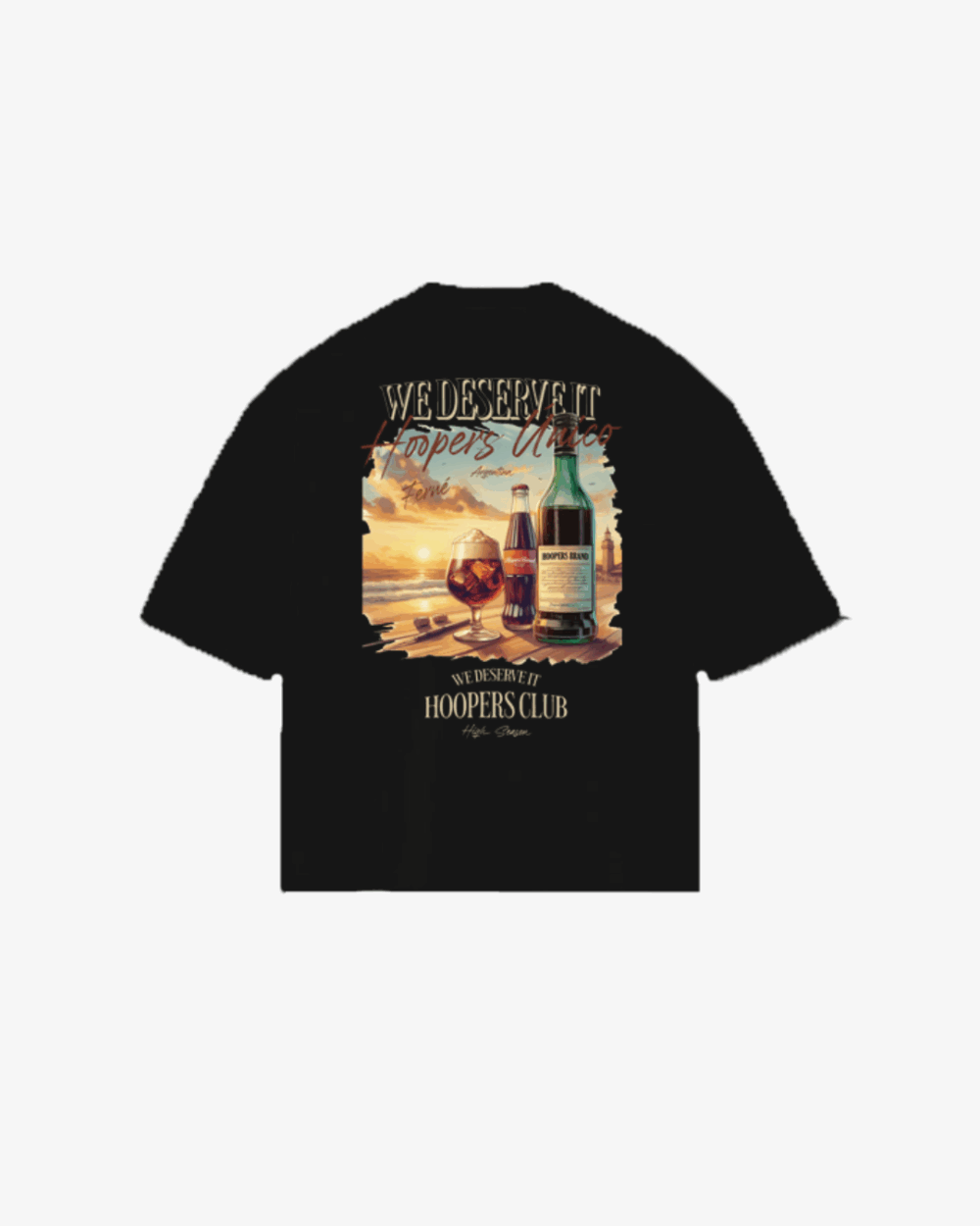 Remera "Fernè" negra