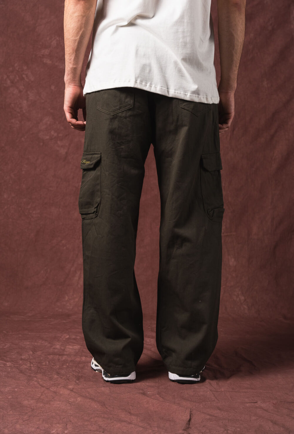 Cargo Baggy Verde Militar - Imagen 4